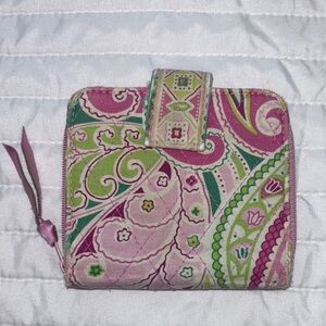 Vera Bradley Colorful Paisley Wallet